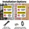 Signmission No Guns Allowed Bilingual OSHA Security Notice Sign, Plastic, 7in W x 10in L, 2PK OS-2PACK-SN-P-710-L-11612 - alternate 4